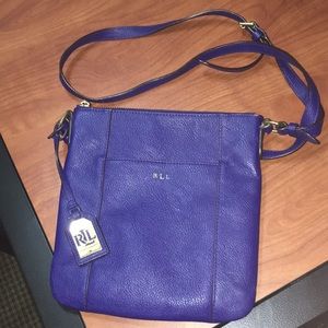 Navy blue Lauren by Ralph Lauren crossbody